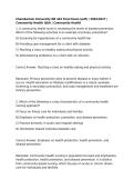 Chamberlain University NR-442 Final Exam  &lpar;pdf&rpar; &vert; 2026&sol;2027 &vert; Community Health Q&A &vert; 