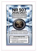 NR 507 Advanced Pathophysiology&colon; Neurological Disorders Questions&comma; Answers&comma; & Rationales &lpar;2026&sol;2027 Update&rpar;
