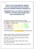 APEA 3P &lpar;GCU&rpar; Exam Study Guide &lpar;2026&sol;2027&rpar; &vert; 165 Practice Questions with Detailed Explanations