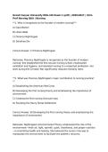 Grand Canyon University NSG-310 Exam 1 &lpar;pdf&rpar; &vert; 2026&sol;2027 &vert; Intro Prof Nursing Q&A &vert; Nursing
