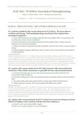 NUR 2063 EXAM 2 ACTUAL 2026&sol;2027 &vert; Essentials of Pathophysiology &vert; Rasmussen Q&A with Verified Solutions &vert; Pass Guaranteed - A&plus; Graded&NewLine;&NewLine;