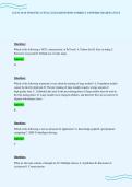 CLTM ASAP UPDATED ACTUAL EXAM QUESTIONS CORRECT ANSWERS GRADED A PLUS