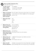 Red Cross WSI Certification Test &sol; Score 100&percnt; &sol; New Version 2025-2026 Update &sol; Water Safety Instructor Exam Study Guide&NewLine;&NewLine;