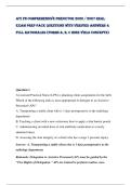 ATI PN Comprehensive Predictor 2026 &sol; 2027 Real Exam Prep Pack Questions with Verified Answers & Full Rationales &lpar;Forms A&comma; B&comma; C High-Yield Concepts&rpar;&NewLine;&NewLine;