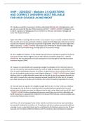 AHIP Medicare Training Modules 1&ndash;5 Study Guide &lpar;2026&sol;2027&rpar; &vert; Practice Questions with Detailed Explanations