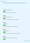 CMCA EXAM ACTUAL TEST PAPER QUESTIONS CORRECT ANSWERS GRADED A PLUS&period;pdf