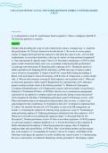 CMCA EXAM NEWEST ACTUAL TEST PAPER QUESTIONS CORRECT ANSWERS GRADED A