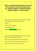 ATI Virtual Predictor Green Light Test A and Test B 2025 Nursing Exam Preparation Practice Questions and Answer Explanations