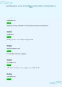 CMCA EXAM REAL ACTUAL TEST PAPER QUESTIONS CORRECT ANSWERS GRADED A PLUS&period;pdf