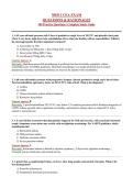 NR511 CEA EXAM&NewLine;QUESTIONS & RATIONALES&NewLine;100 Practice Questions &vert; Complete Study Guide