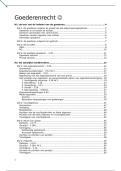 Goederenrecht Samenvatting&sol;nota's &vert; UGent &vert; 2024&sol;2025