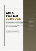 AMLS PRETEST & POST-TEST BUNDLE 2026&sol;2027 &vert; Advanced Medical Life Support Complete Q&A Package &vert; Verified Answers &vert; Pass Guaranteed - A&plus; Graded