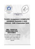 TLI4801 ASSIGNMENT 1 AND 2 SEMESTER 2 2026