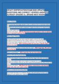 GFACT CERTIFICATION EXAM 2026 UPDATE&NewLine;QUESTIONS AND CORRECT VERIFIED ANSWERS&NewLine;ALREADY GRADED A&plus; &lpar;BRAND NEW VISION&rpar;