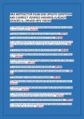 NRA INSTRUCTOR EXAM 2026 UPDATE QUESTIONS&NewLine;AND CORRECT VERIFIED ANSWERS ALREADY&NewLine;GRADED A&plus; &lpar;BRAND NEW VISION&rpar;