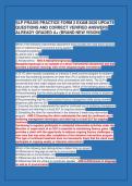 SLP PRAXIS PRACTICE FORM 2 EXAM 2026 UPDATE&NewLine;QUESTIONS AND CORRECT VERIFIED ANSWERS&NewLine;ALREADY GRADED A&plus; &lpar;BRAND NEW VISION&rpar;