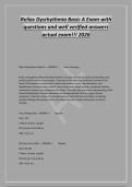 Relias Dysrhythmia Basic A Exam with&NewLine;questions and well verified answers&NewLine;actual exam&excl;&excl;&excl; 2026