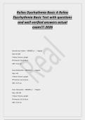 Relias Dysrhythmia Basic A Test with questions&NewLine;and well verified answers actual&NewLine;exam&excl;&excl;&excl; 2026