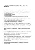 HRM 446 EXAM -2 QUESTIONS WITH VERIFIED ANSWERS
