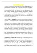Human rights Act notes