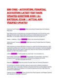 HBS CORe Final Exam 2026 &vert; Complete Test Bank with Verified Answers & Actual Exam Questions &vert; Latest Version