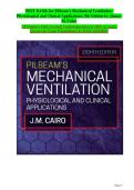 Pilbeam's Mechanical Ventilation&colon; Physiological and Clinical Applications&comma; 8th Edition &vert; Verified Test Bank&colon; Exam-Focused Practice Questions & Answer Guide for Respiratory Therapy Success