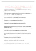 CMD465 Simucase & Observation Guidelines &vert; UPDATED Questions with 100&percnt; Correct Answers