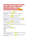 NHCO PHLEBOTOMY ACTUAL EXAM 2026 TEST BANK &ndash; NEWEST VERSION with 100&percnt; Correct Answers & Detailed Rationales &vert; Guaranteed Pass &vert; Updated for 2026&sol;2027&NewLine;&NewLine;