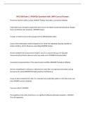 SPCE 630 Exam &vert; UPDATED Questions with 100&percnt; Correct Answers&NewLine;