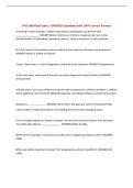 SPCE 680 Final Exam &vert; UPDATED Questions with 100&percnt; Correct Answers&NewLine;
