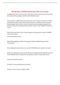 SPCE 682 Exam &vert; UPDATED Questions with 100&percnt; Correct Answers&NewLine;