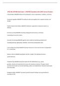 SPCE 682 SAFMED deck Exam &vert; UPDATED Questions with 100&percnt; Correct Answers&NewLine;