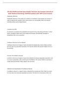 STA 2023 ARIMA and State-Space Models Final Exam&comma; Key Concepts University of South Florida-St Petersburg&vert; UPDATED Questions with 100&percnt; Correct Answers