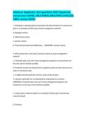 Arkansas Applicator test questions 2025 Questions and answers EXAM&comma; SOLUTIONS &lpar;MULTIPLE CHOICES&rpar; 100&percnt; correct 2025&excl;&excl;