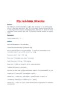 WGU HESI Dosage Calculations Study Guide &vert; Practice Problems & Explanations