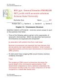 BIO 340 &vert;General Genetics  &vert; PROBLEM SET 3&vert;  with 100- accurate solutions