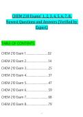 CHEM 210 EXAMS 1&ndash;8 BUNDLE &vert; COMPREHENSIVE STUDY GUIDE & PRACTICE QUESTIONS &vert; 2026&ndash;2027