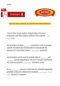 SPCE 630 Visual Analysis of Graphic Data Exam &vert; Comprehensive Practice Questions and Answers
