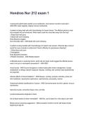 Hondros Nur 212 exam 1 Questions and Correct Answers with Rationales &lpar;2026&sol;2027&rpar;&NewLine;