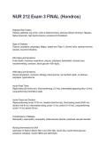 NUR 212 Exam 3 FINAL &lpar;Hondros&rpar; Questions and Correct Answers with Rationales &lpar;2026&sol;2027&rpar;&NewLine;