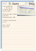 If clauses