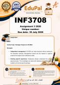 INF3708 Assignment 3 &lpar;COMPLETE ANSWERS&rpar; 2026 - DUE 31 July 2026