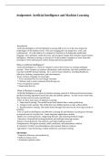 Artificial Intelligence &lpar;AI&rpar; is a field of computer science focused on creating intelligent systems that can analyze information&comma; make decisions&comma; and solve problems like a human&period;Machine Learning &lpar;ML&rpar; is a subset and branch of AI that allows computers to i