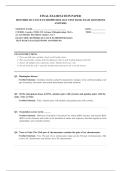 NUR 533 HUETHER MCCANCE PATHOPHYSIOLOGY  EXAM 2026 109&plus; COMPLETE EXAM QUESTIONS AND ANSWERS 100&percnt; VERIFIED A&plus; GRADE ASSURED&excl;&excl;&excl;&excl;&excl; NEW LATEST UPDATE&excl;&excl;&excl;&excl;