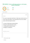 BSN 366 Exam &vert;QUESTIONS & ANSWERS&vert; already graded A&plus; &lpar;COMPLETE BUNDLE&rpar; UPDATED&excl;&excl;&excl;