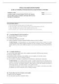JARVIS PHYSICAL EXAMINATION HEALTH ASSESSMENT EXAM 2026 80&plus; COMPLETE EXAM QUESTIONS AND ANSWERS 100&percnt; VERIFIED A&plus; GRADE ASSURED&excl;&excl;&excl;&excl;&excl; NEW LATEST UPDATE&excl;&excl;&excl;&excl;