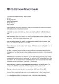 MCOLES Exam Study Guide Questions and Correct Answers with Rationales &lpar;2026&sol;2027&rpar;&NewLine;