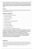 NSG 526 ADVANCED PSYCHIATRIC NURSING EXAM 3 EXAM PRACTICE &vert; STUDY&NewLine;GUIDE &vert; TESTBANK &vert; PRACTICE QUESTIONS & ANSWERS &vert; EXAM PREPARATION &vert;&NewLine;LATEST UPDATE 2026&sol;2027 &vert; ADVANCED REVIEW &vert; COMPREHENSIVE PRACTICE&NewLine;EXAM