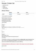 BIOD 121 Module 4 Nutrition&colon; Module 4 Problem Set -Nutrition&colon; Questions & Answers-Latest Updated 2026