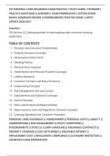 PSI PERSONAL LINES INSURANCE EXAM PRACTICE &vert; STUDY GUIDE &vert; TESTBANK &vert;&NewLine;PRACTICE QUESTIONS & ANSWERS &vert; EXAM PREPARATION &vert; CERTIFICATION&NewLine;EXAM &vert; ADVANCED REVIEW &vert; COMPREHENSIVE PRACTICE EXAM &vert; LATEST&NewLine;UPDATE 2026&sol;2027